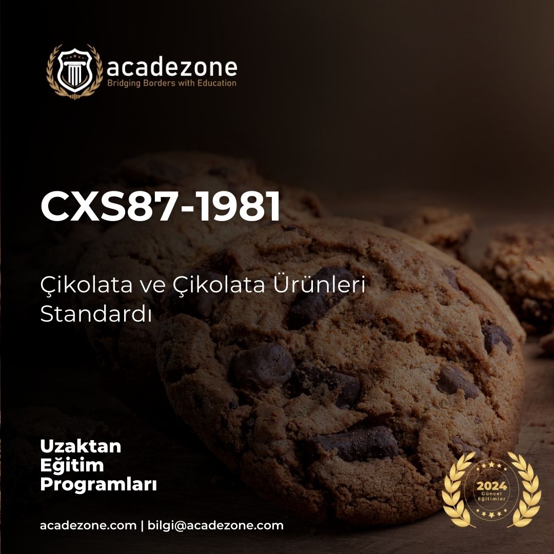 CXS 87-1981 Çikolata ve Çikolata Ürünleri Standardı